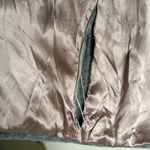 Vintage Grey Inuvik Hooded Zip Up Wool Coat Size 14 - Picture 2 of 14